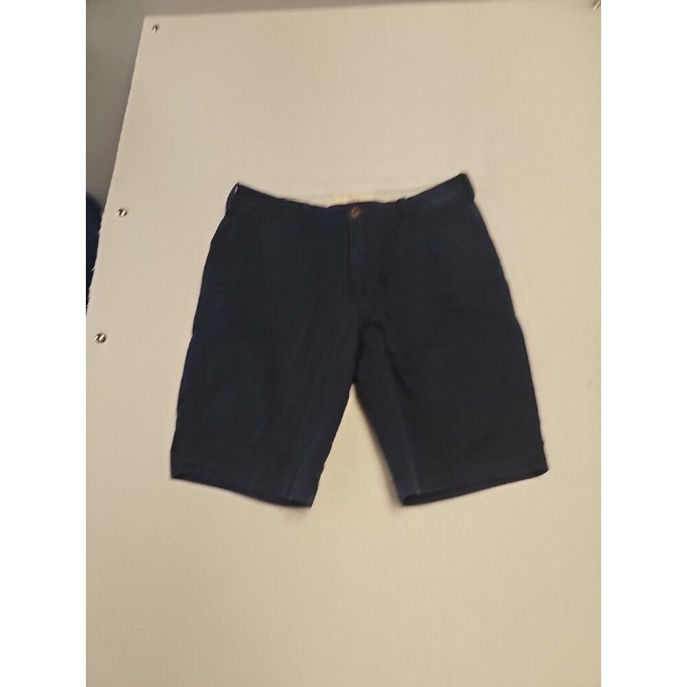Hollister Men's Size 30 Flat Front Classic Fit Shorts Navy Blue